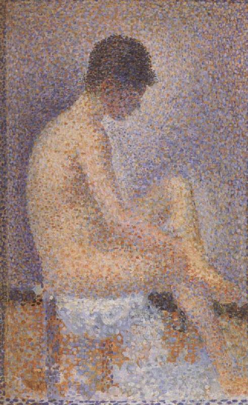 Georges Seurat Seated Female Nude France oil painting art